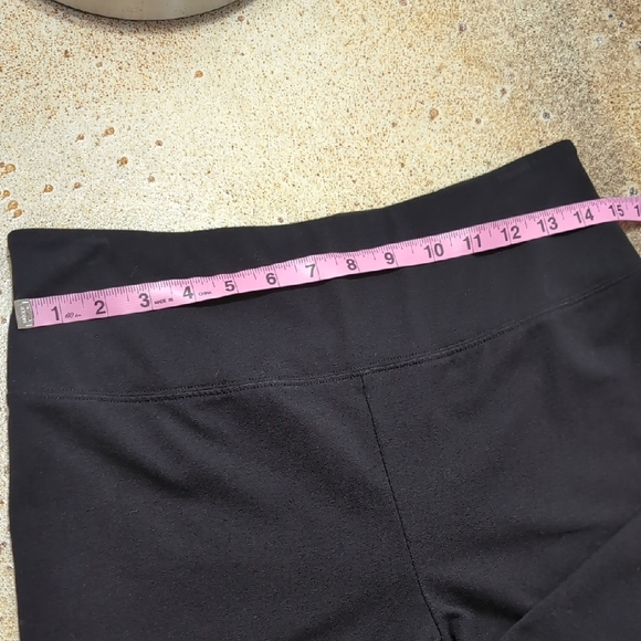 Simply Vera Vera Wang | Sleek Black Full Length Leggings Soft Durable Size L - Picture 2 of 7